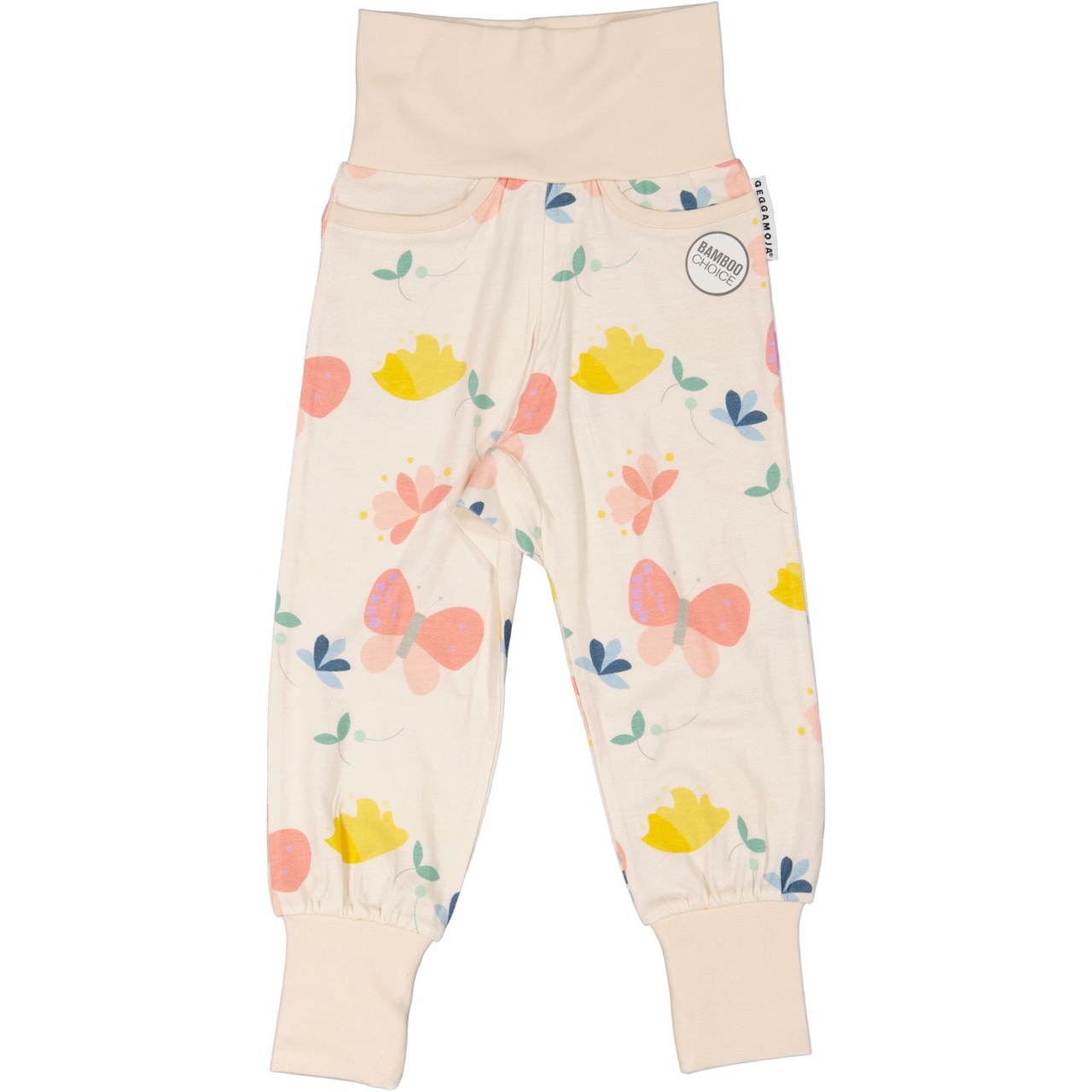 Bambu babybyxor Fjäril 74/80