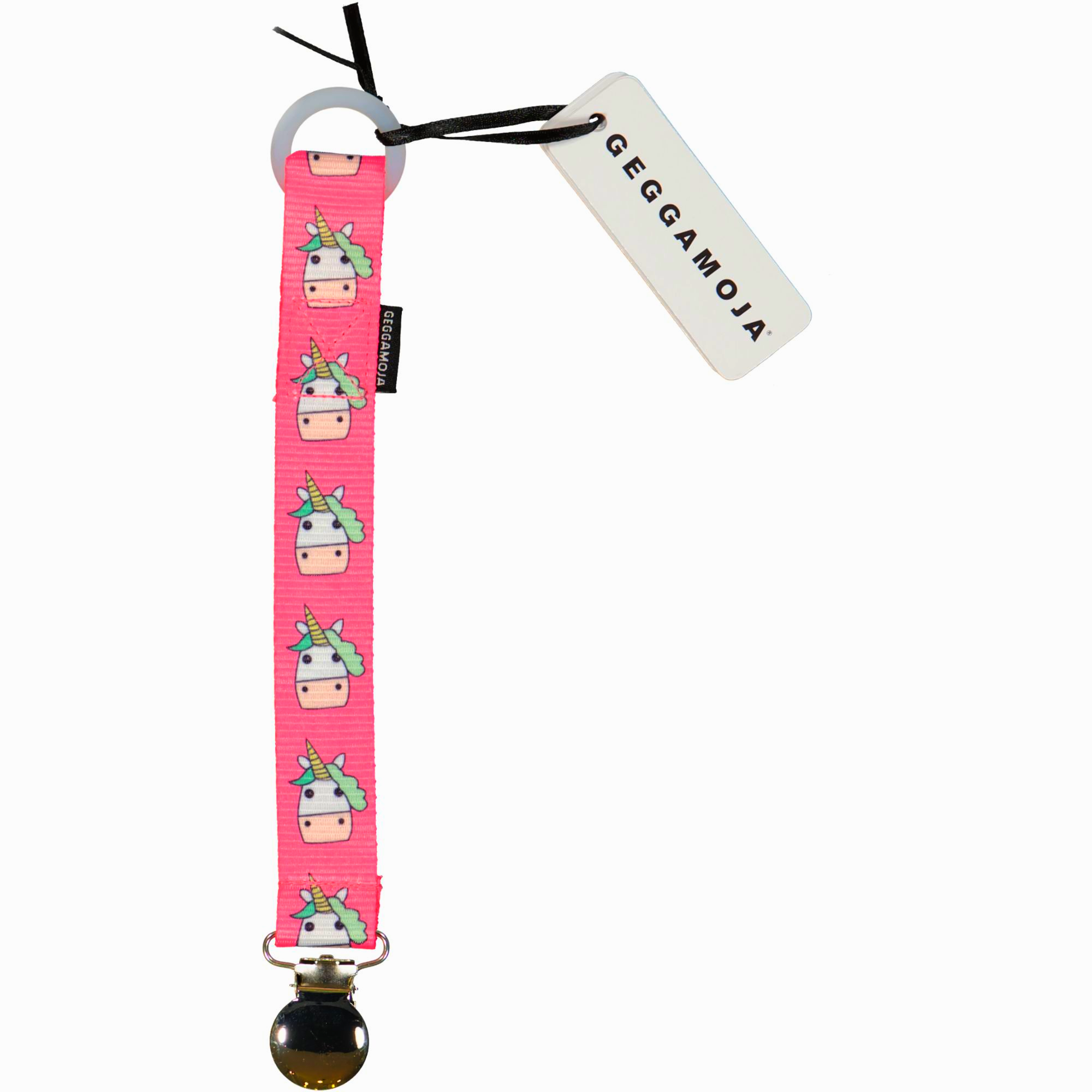 Pacifier Holder Pink Unicorn