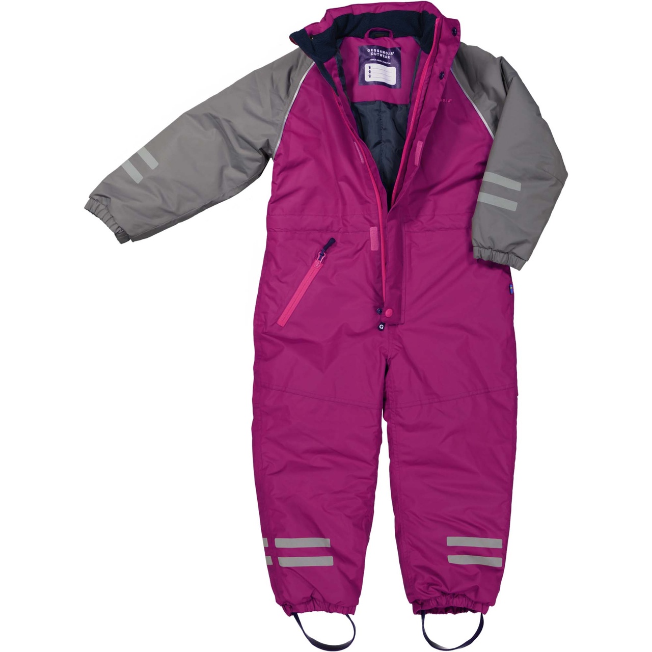 Uni toddler Vinteroverall Mörklila 74/80