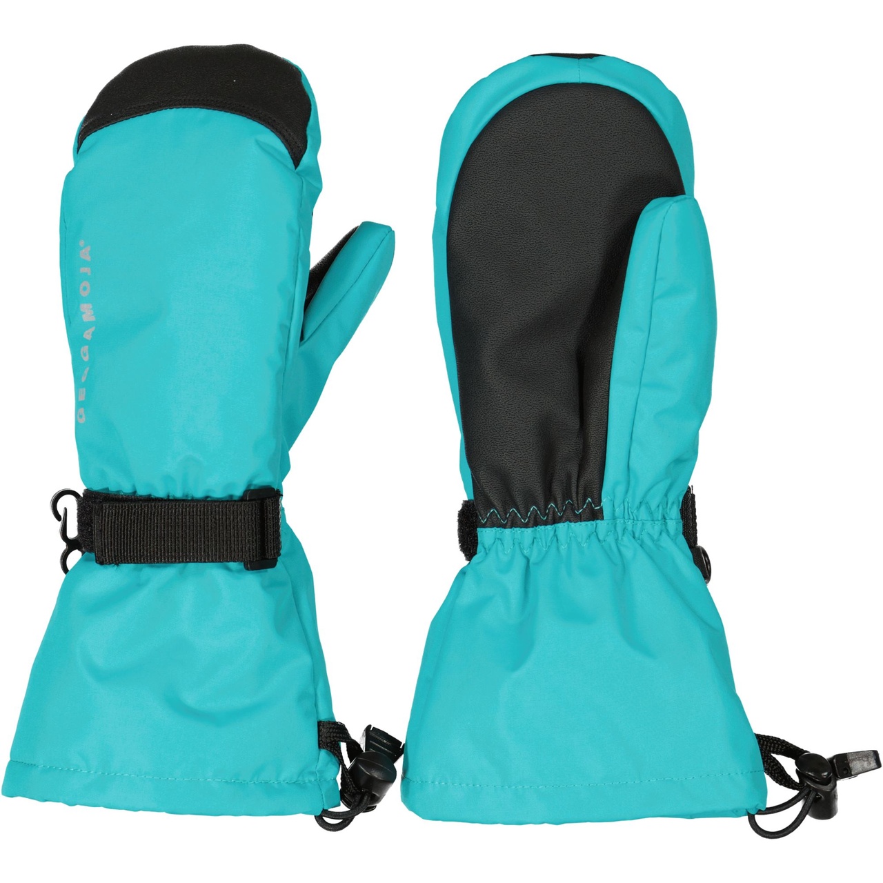 Winter mittens Turquoise  6-7 y