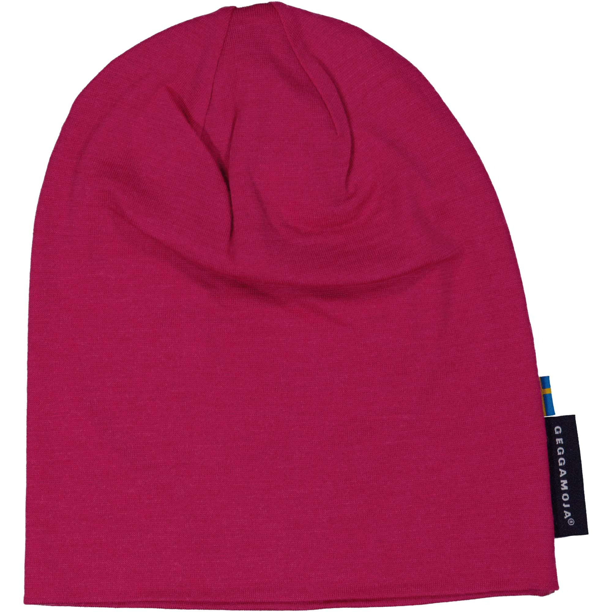 Merino wool cap Plum