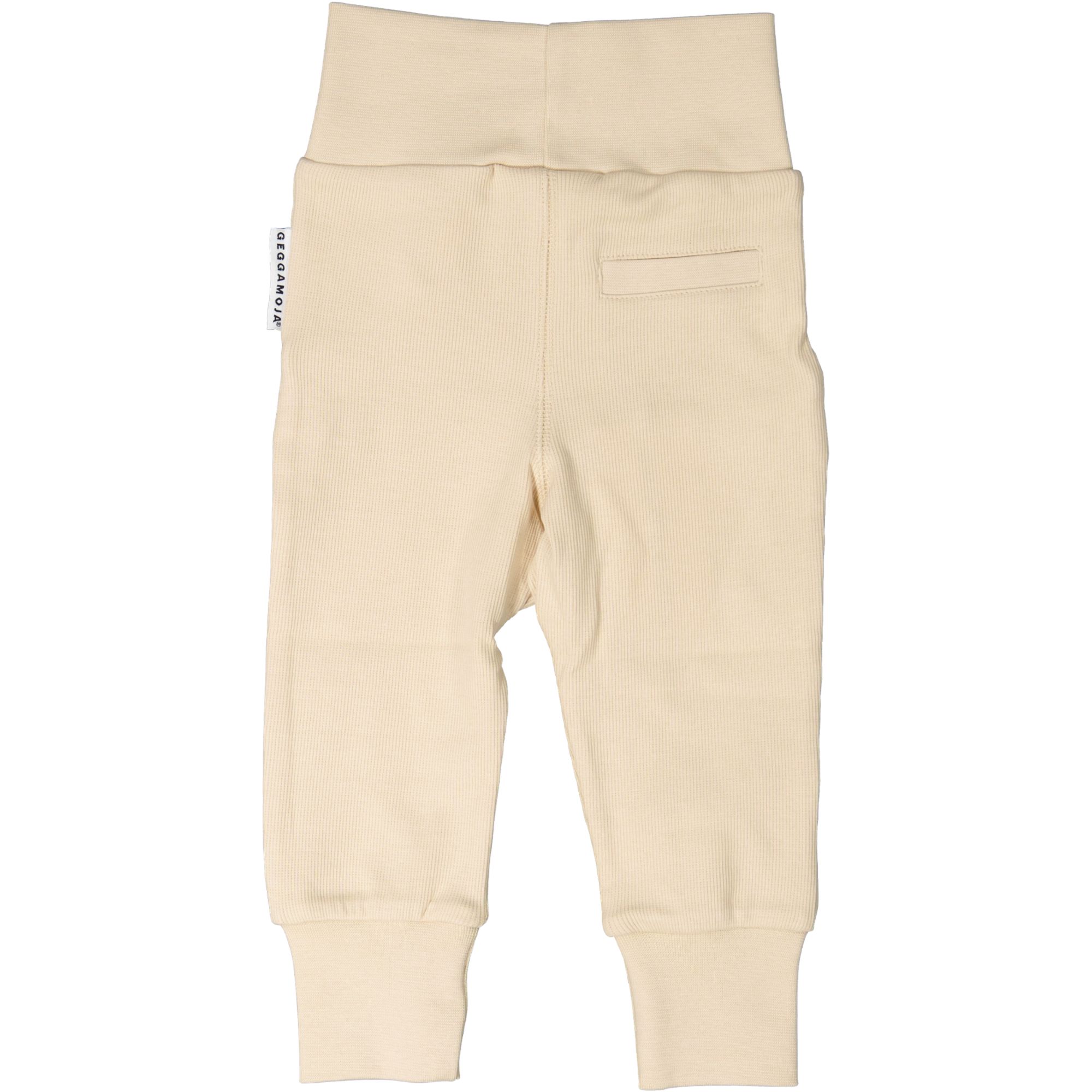 Babybyxor Bomullsribb Beige