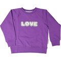 Collegesweater Love Lila  134/140