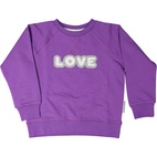 Collegesweater Love Lila