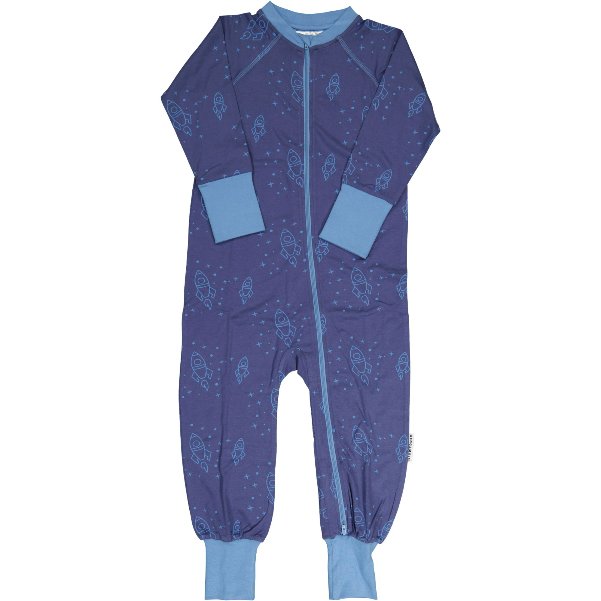 Bamboo pyjamas Blue space