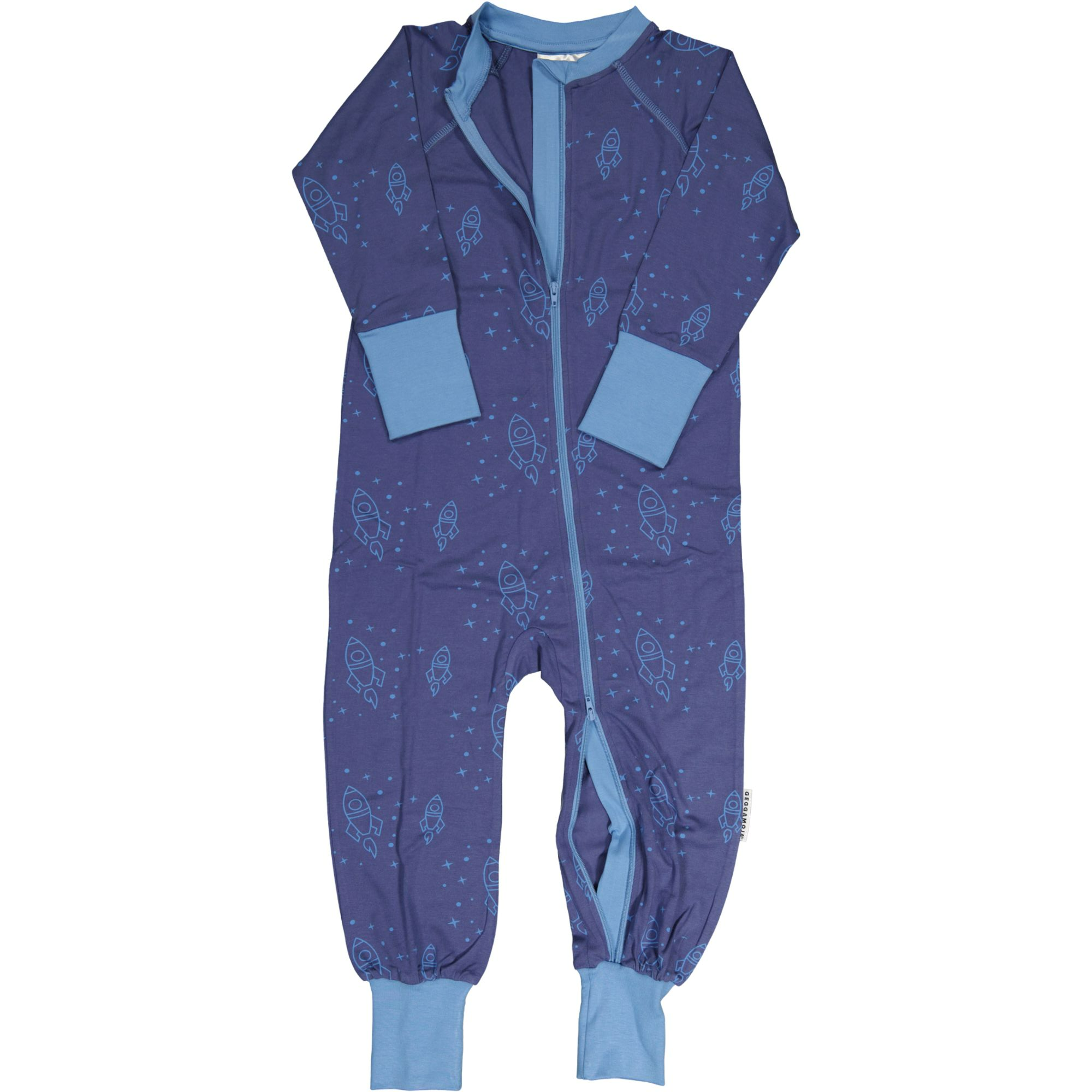 Bamboo pyjamas Blue space
