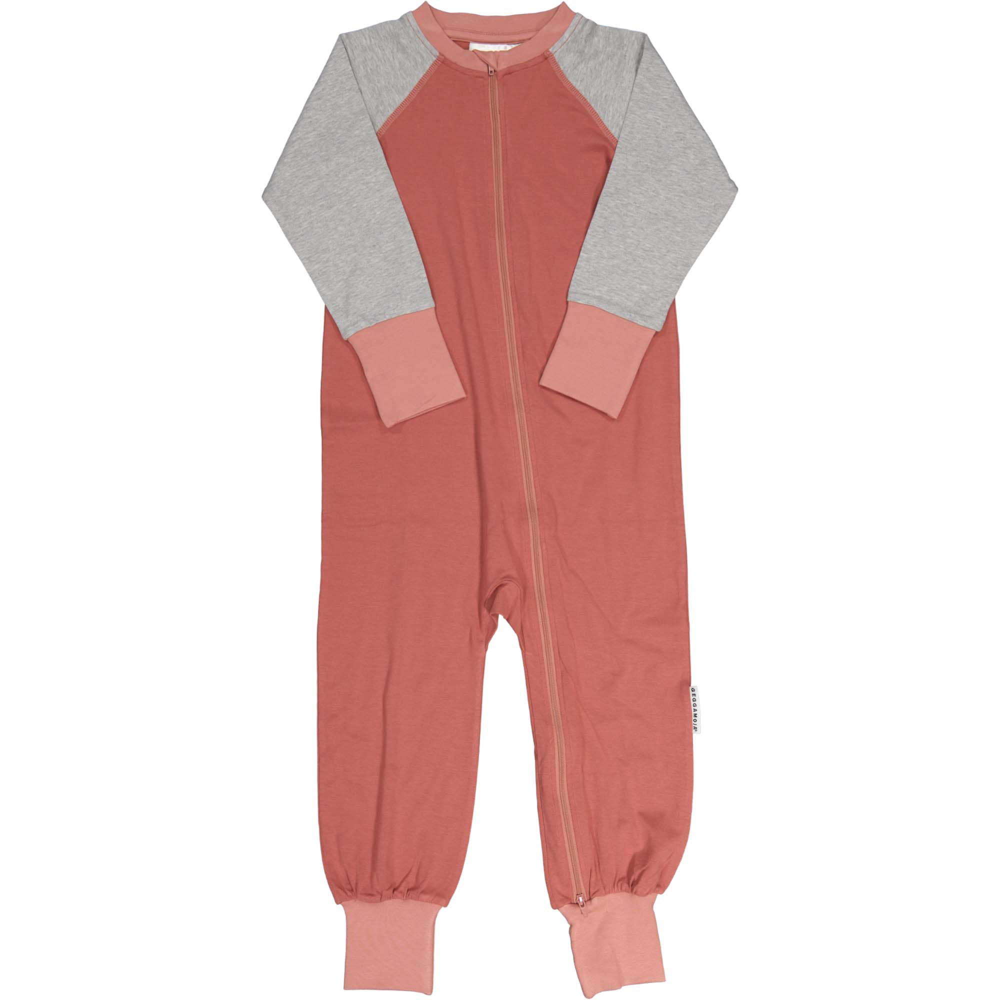 Bamboo pyjamas Rust red