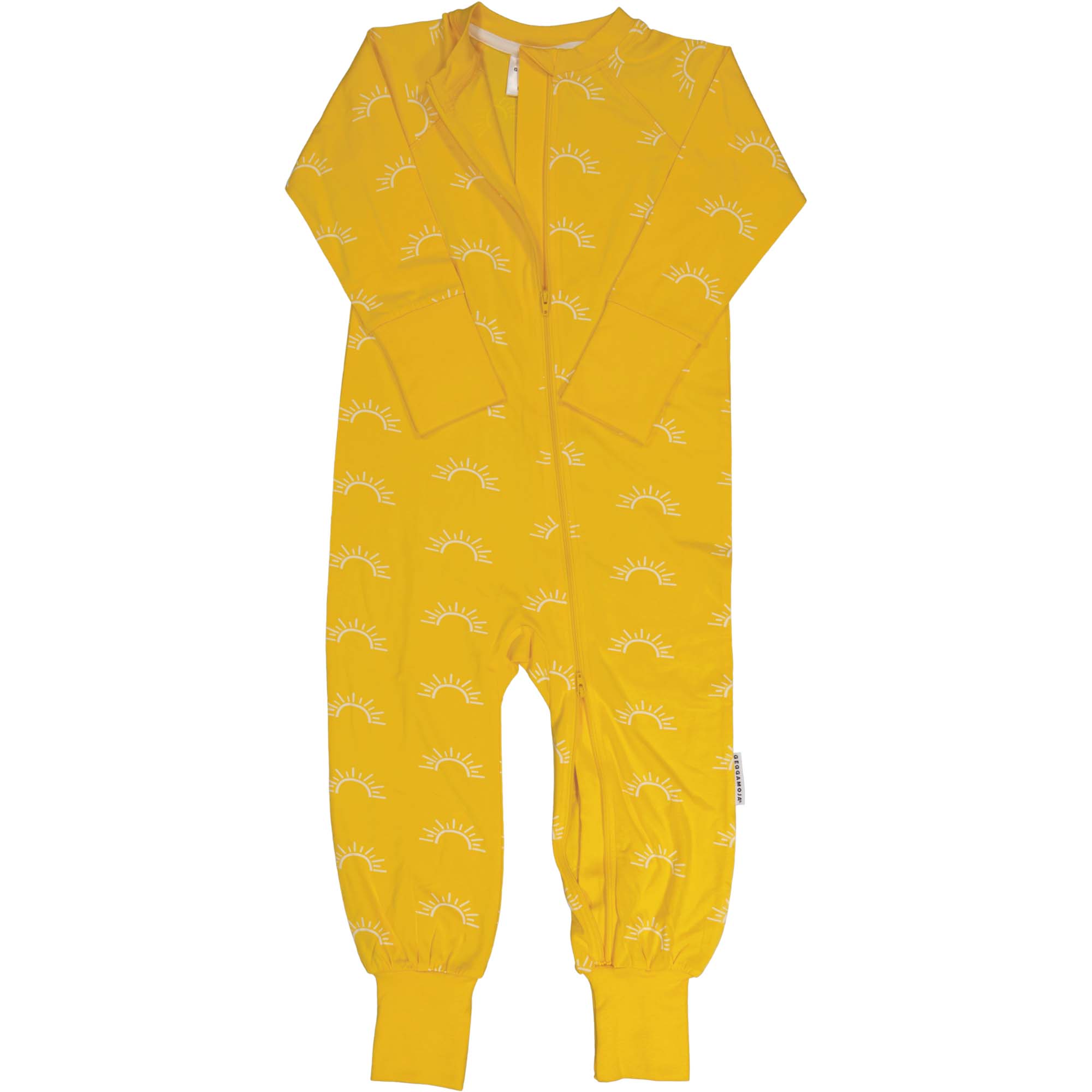 Bamboo pyjamas Yellow sun