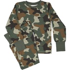 Tvådelad pyjamas Kamouflage 98/104
