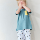 Two pcs summer pyjamas Petrol green  146/152