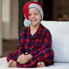 Knitted Christmas hat Punane 0-2 Y