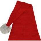 Knitted Christmas hat punainen 0-2 Y