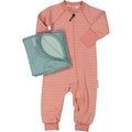Tvåvägs-zip Pyjamas Mörkrosa/rosa 110/116