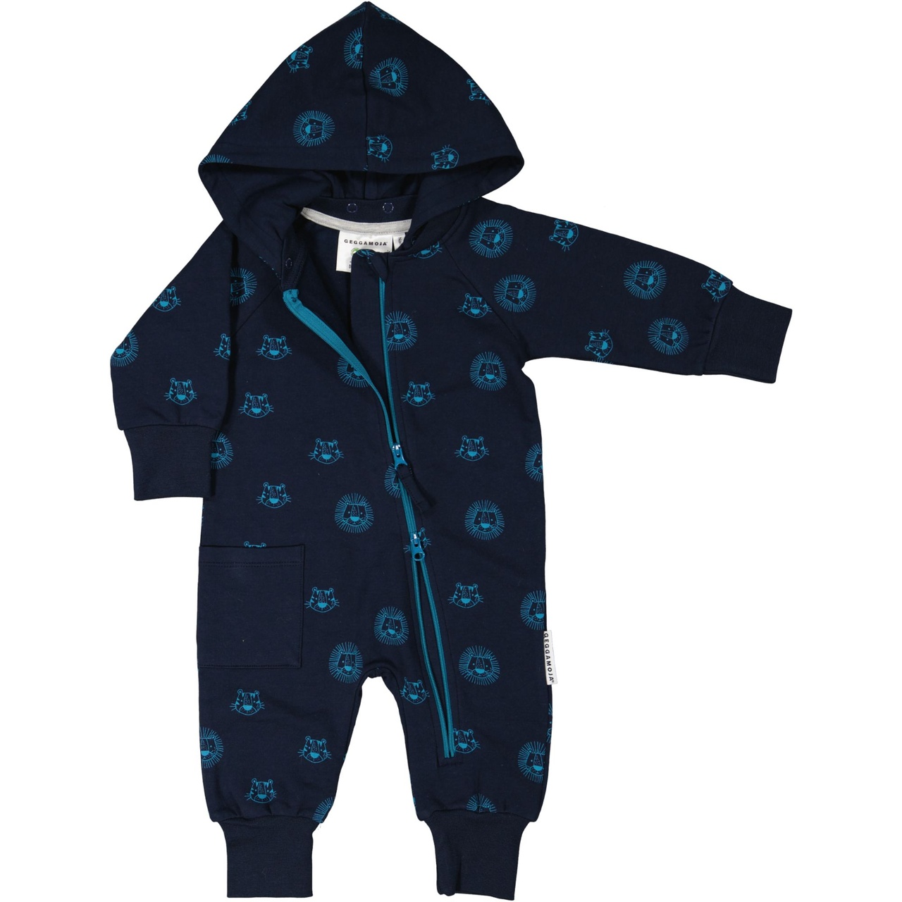 College Jumpsuit Navy tiger  122/128