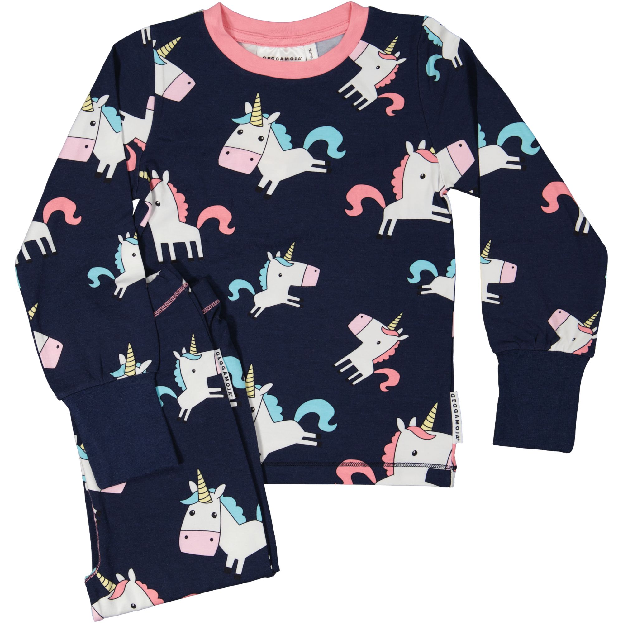 Bamboo two pcs pyjamas Unicorn