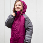 Uni toddler Vinteroverall Mörklila 74/80