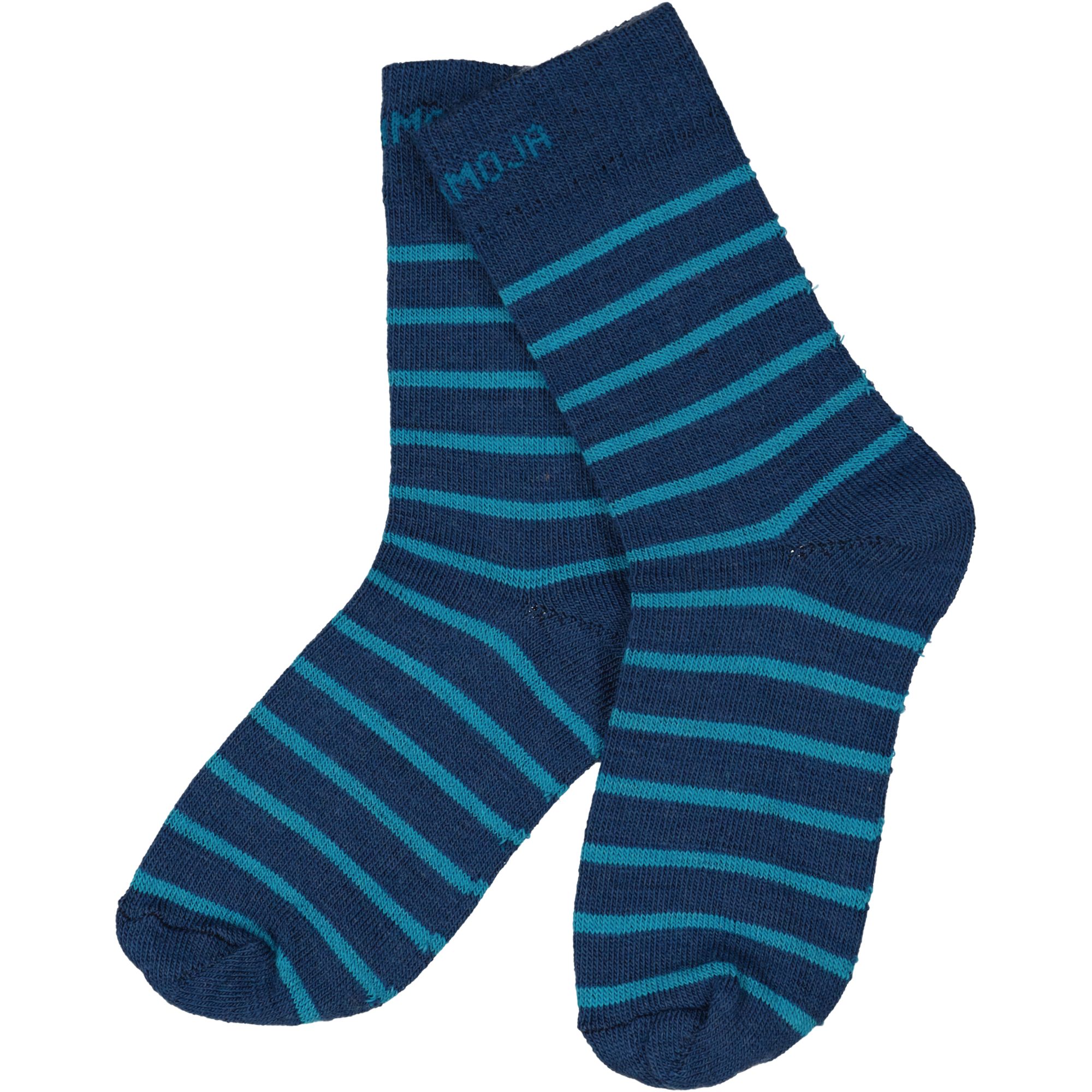 Wool sock Navy/turq