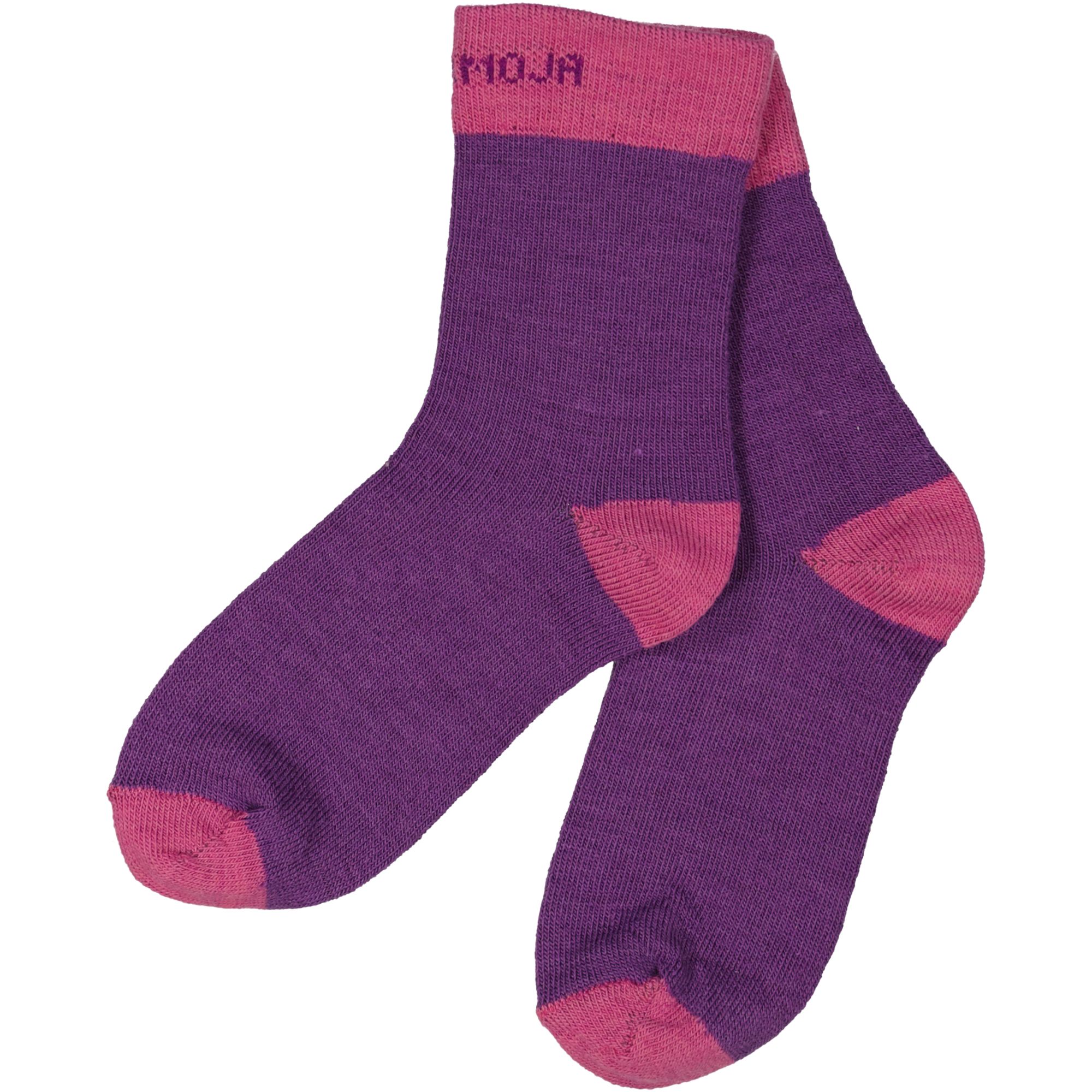 Ullstrumpor Lila/Cerise