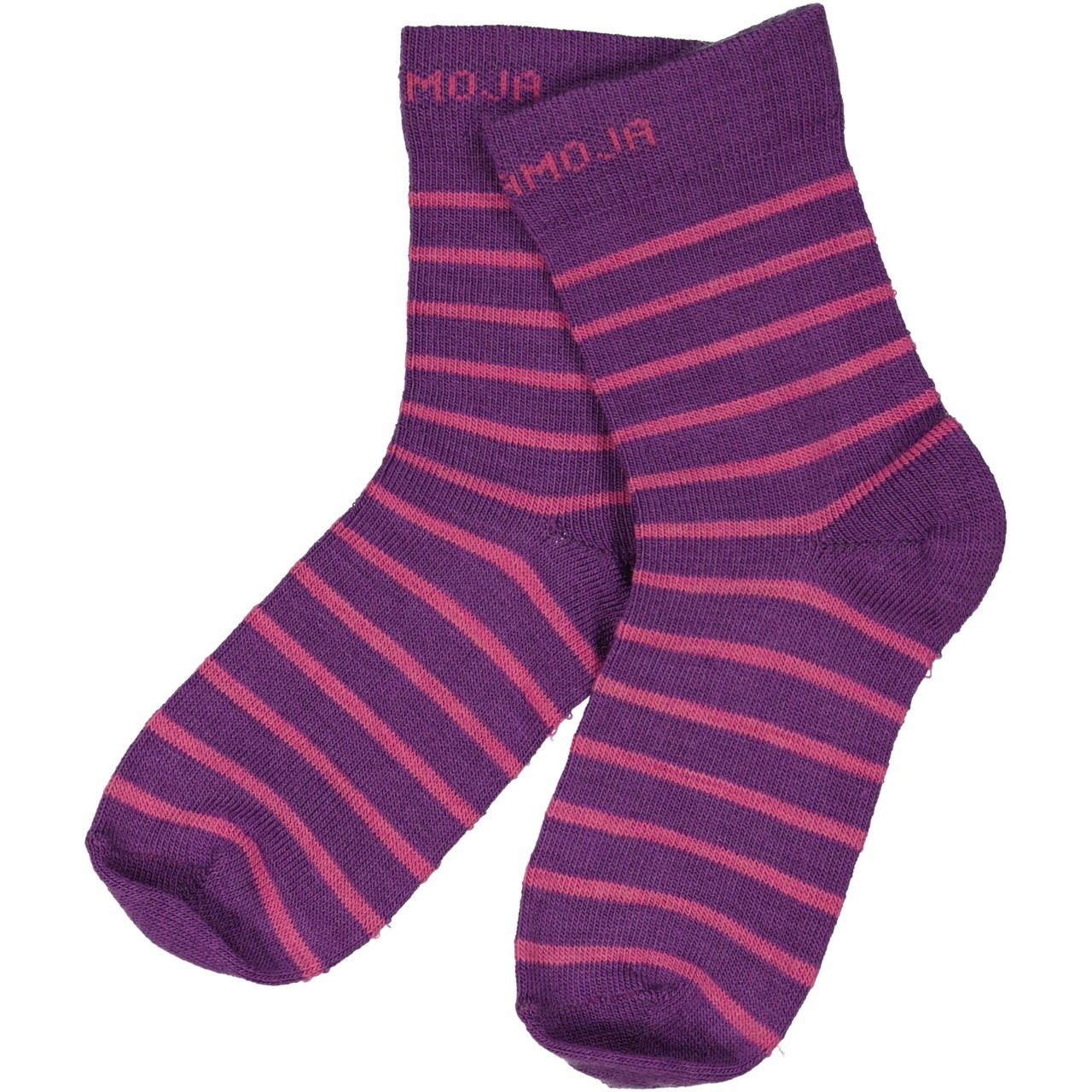 Wool sock Purple/cerise str  16/18