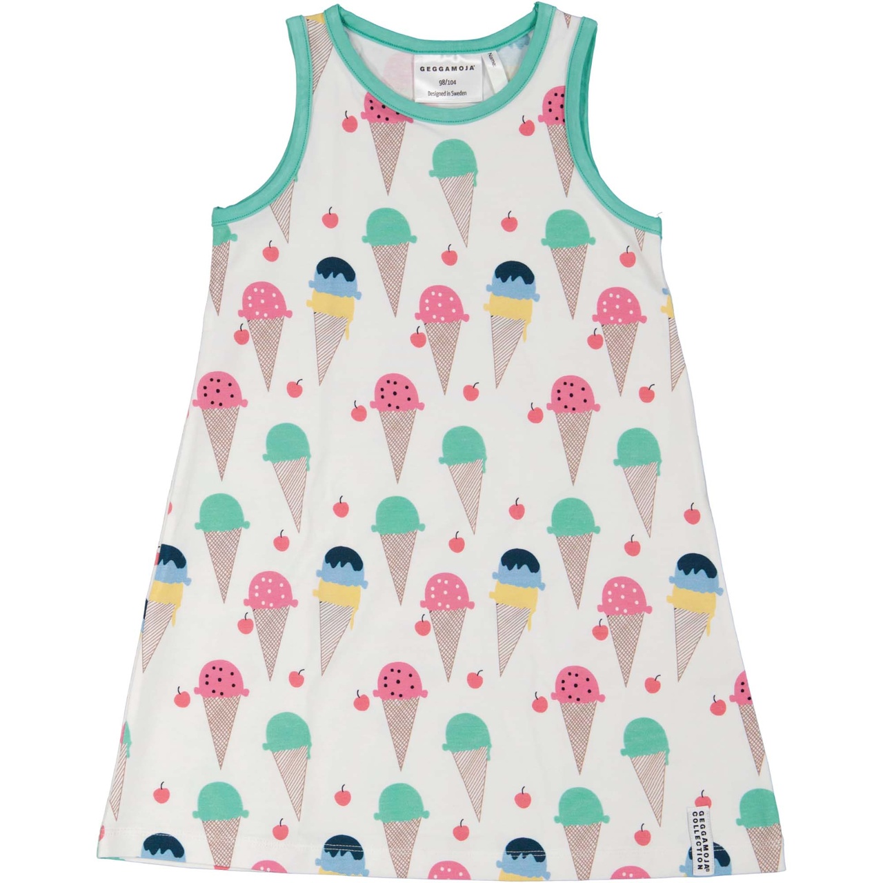 Bamboo tank dress Ice cream 134/140