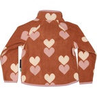 Fleece set Pink heart 146/152