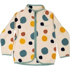 Fleece set Multi dots beige 146/152
