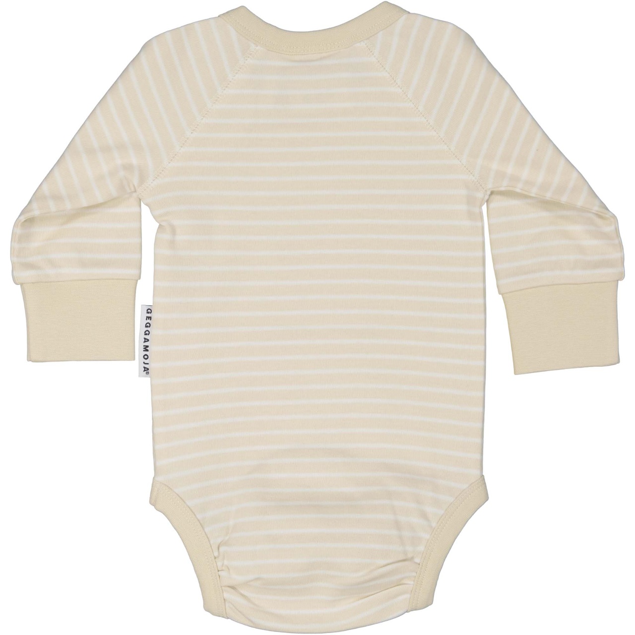 Body L.S Beige/white 86/92