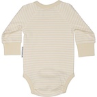 Body L.S Beige/white 86/92