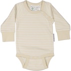 Body L.S Beige/white 86/92