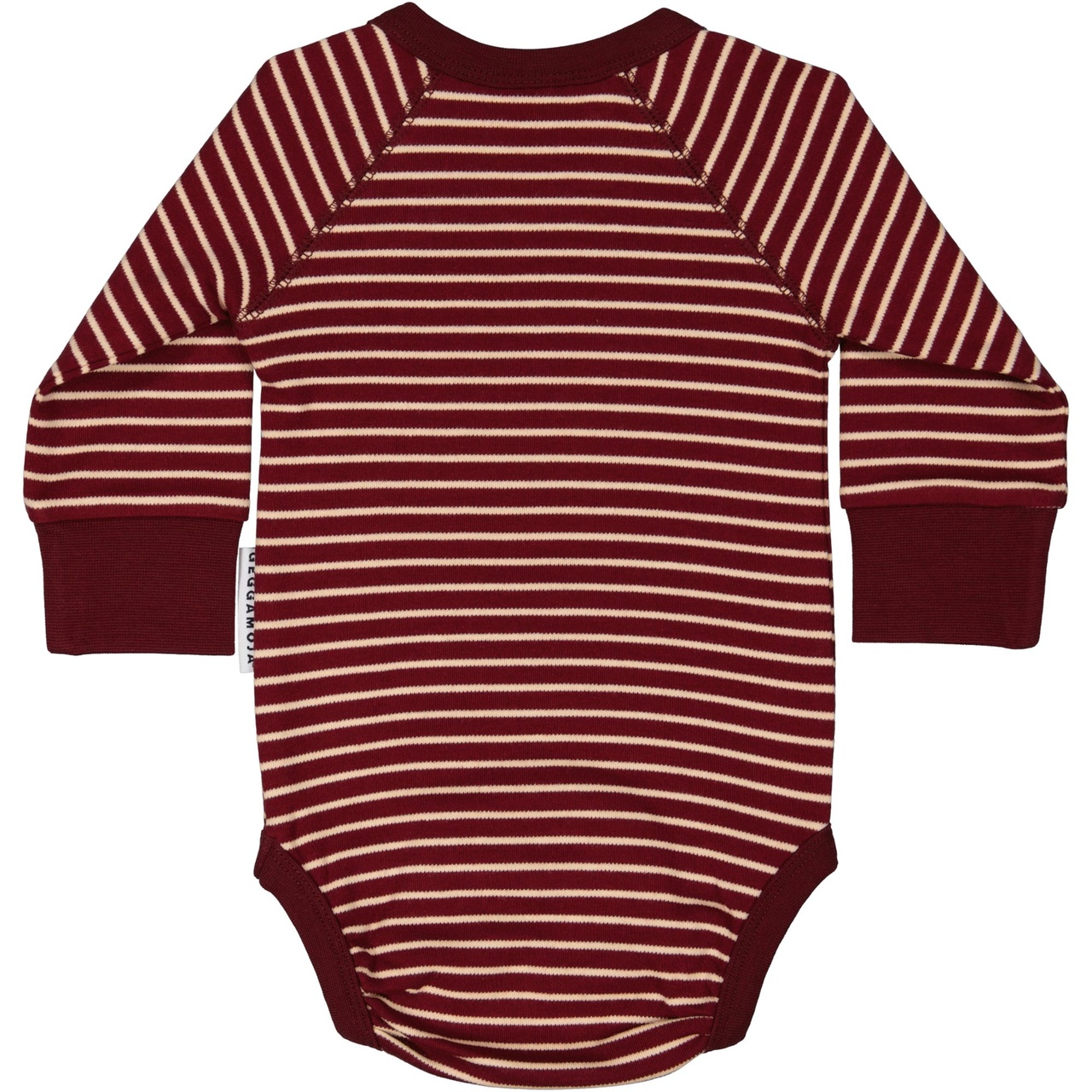 Body L.S Burgundy/peach 86/92