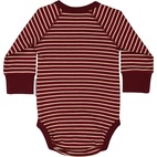 Body L.S Burgundy/peach 86/92