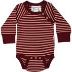 Body L.S Burgundy/peach 86/92