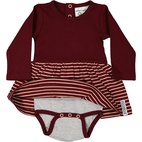 Body Kleit Burgundy/peach 86/92