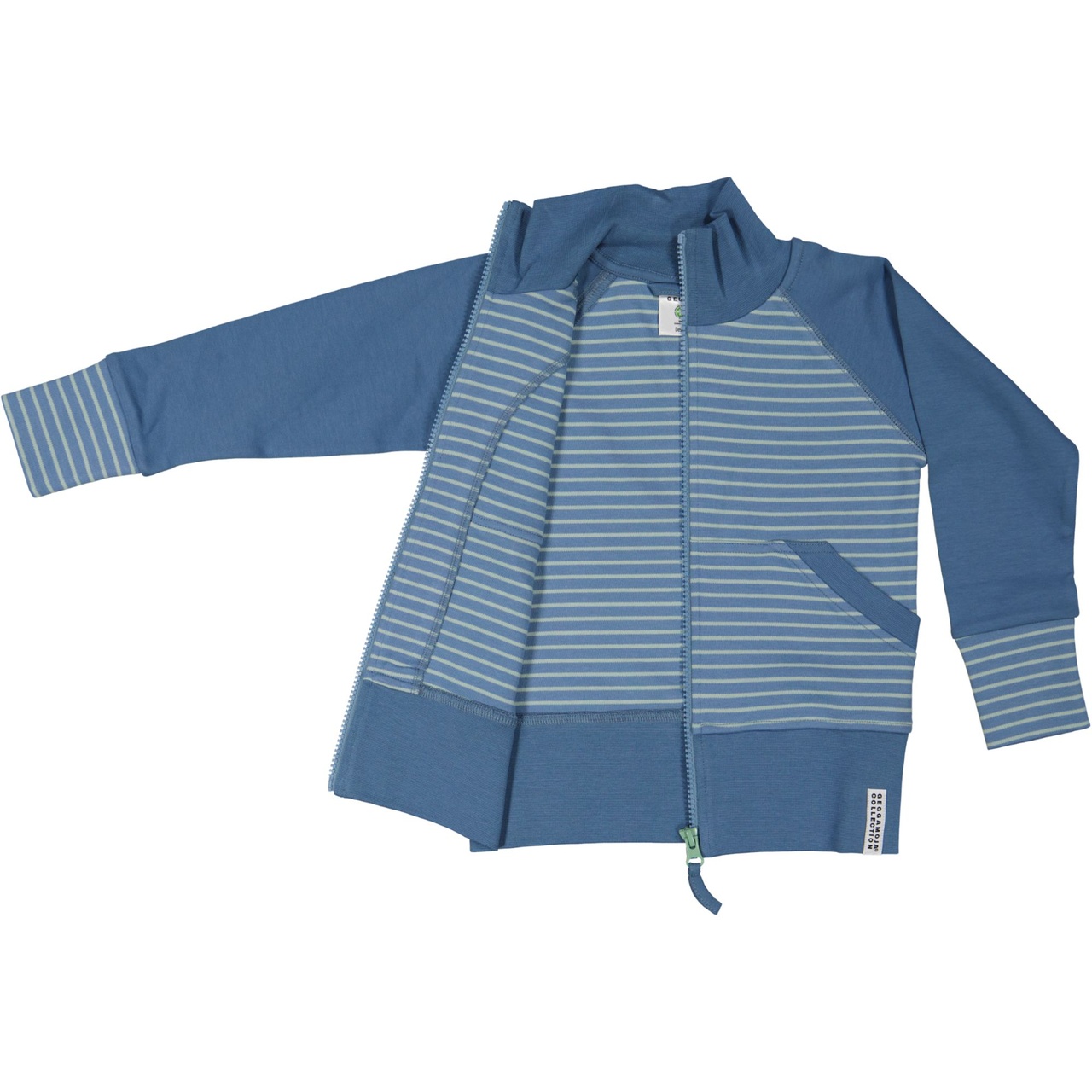 Zip sweater Blue/green 134/140