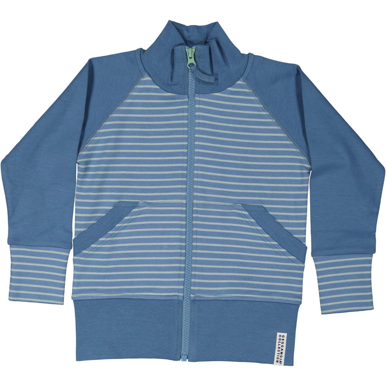 Zip sweater Blue/green 134/140