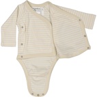 Wrap-around body Beige/white