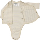 Wrap-around body Beige/white