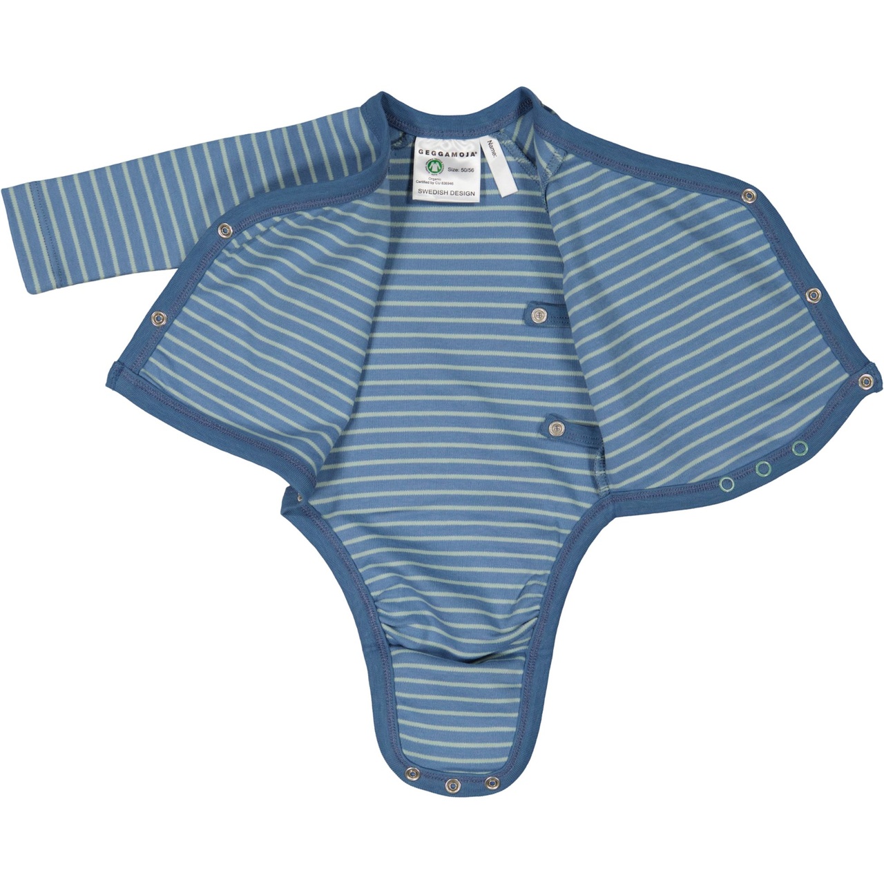 Wrap-around body Blue/green