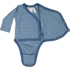 Wrap-around body Blue/green