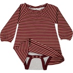 Singoalla dress Burgundy/peach