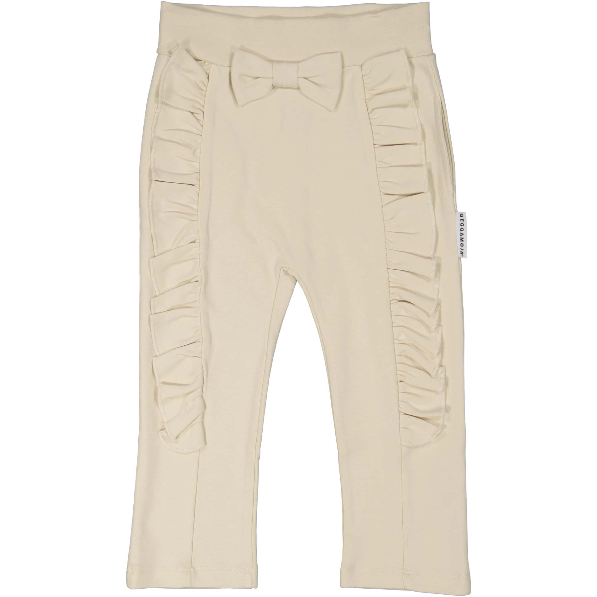 Flounce pant Beige