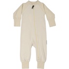 Pyjamas Two way zipper Beige/white