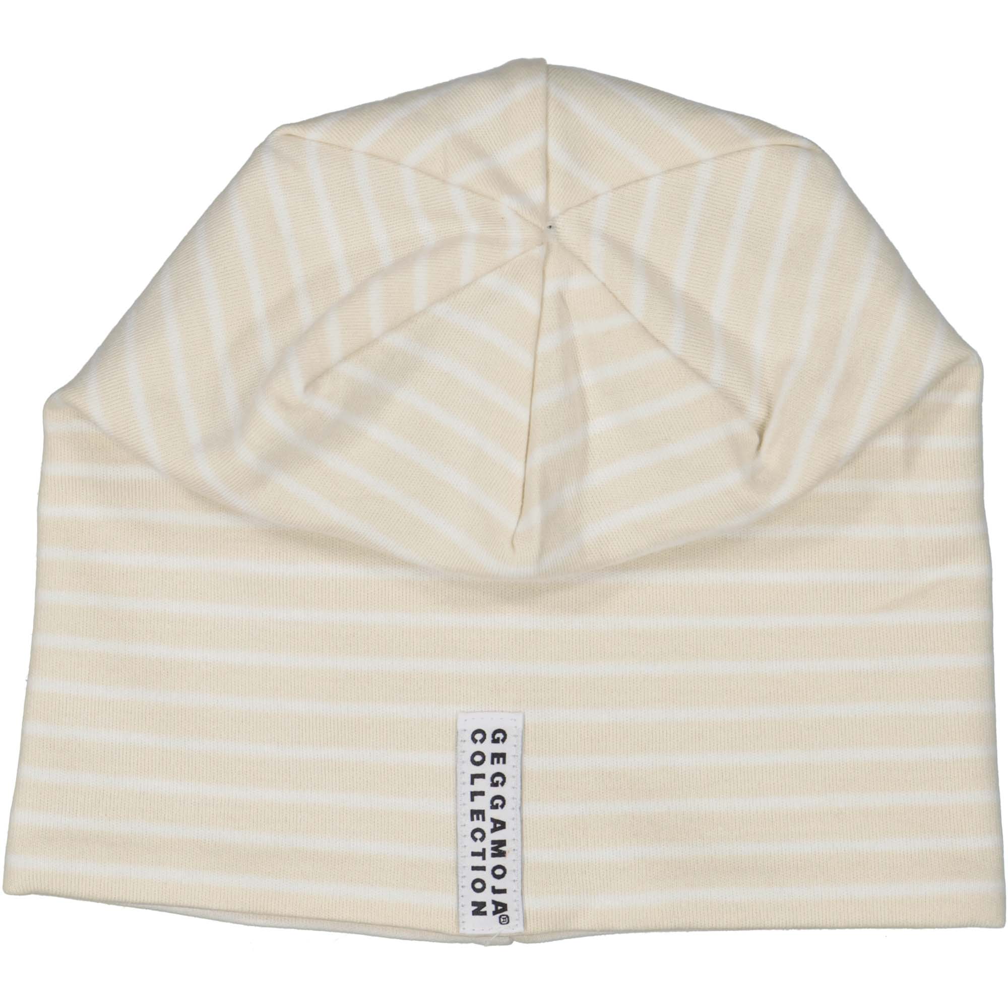 Hattu cap Beige/valkoinen