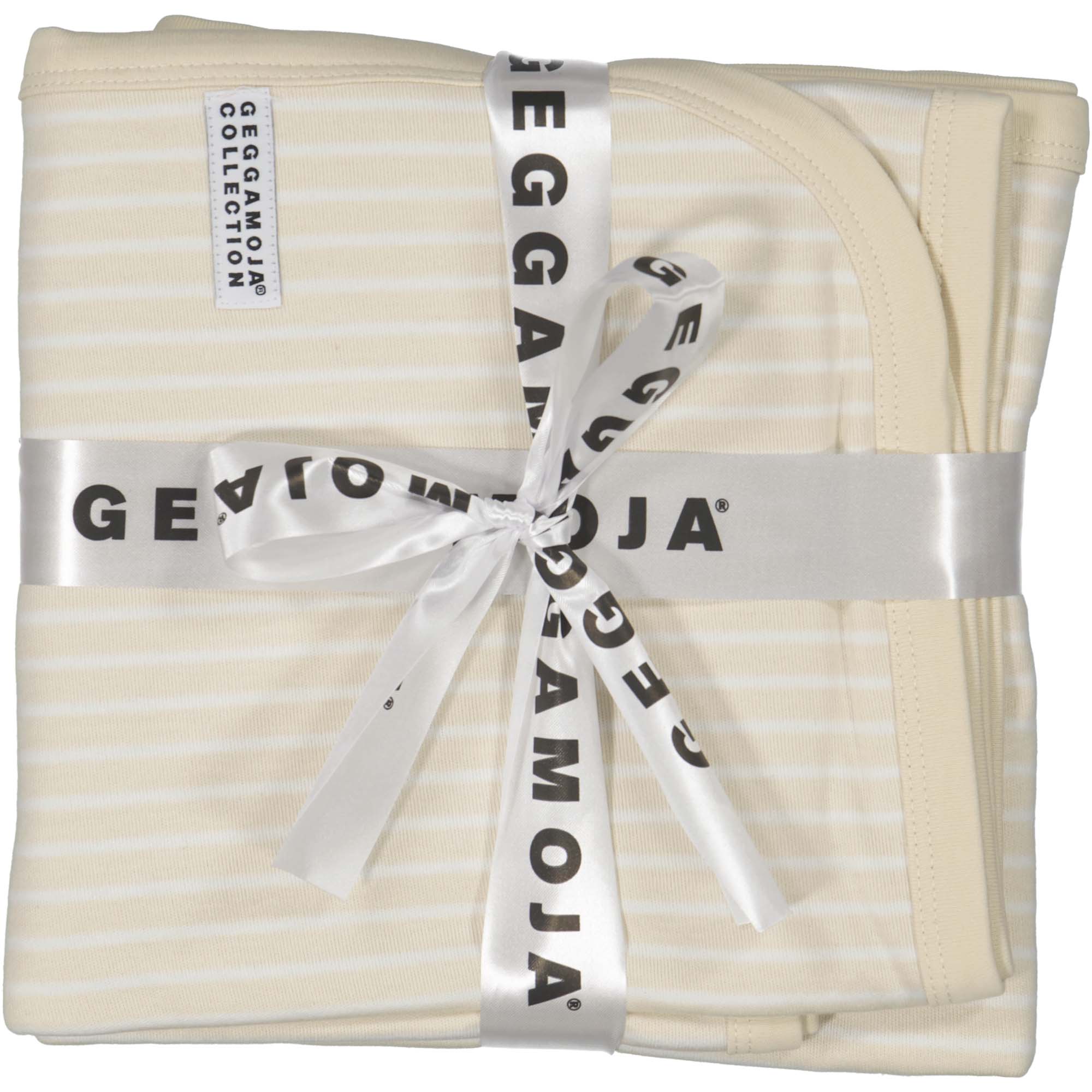 Baby blanket Beige/white