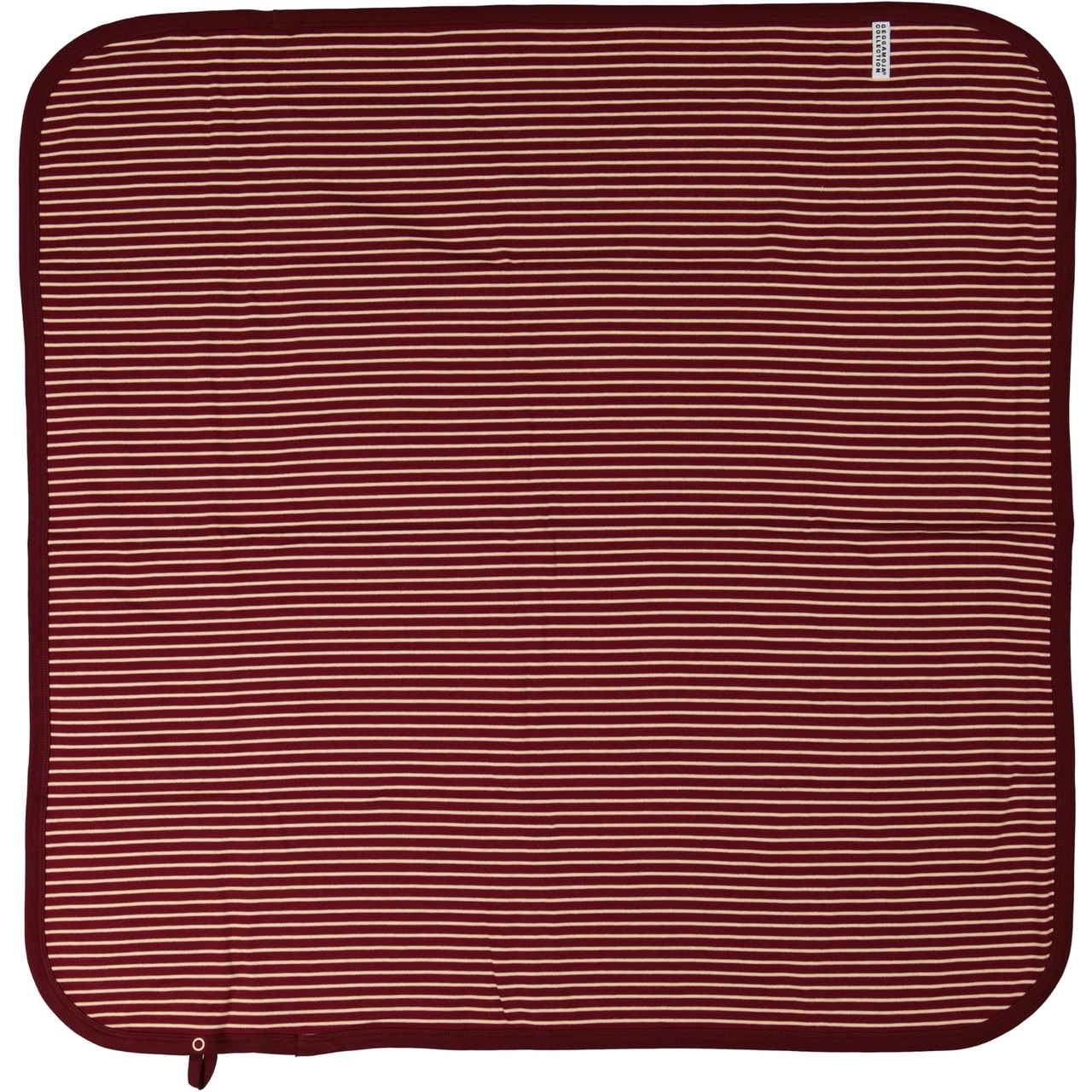 Baby blanket Burgundy/peach