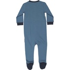 Baby pyjamas 2-way zip Blue