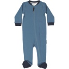 Baby pyjamas 2-way zip Blue 62/68