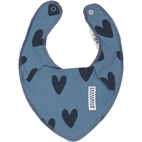 Dry bib Blue heart