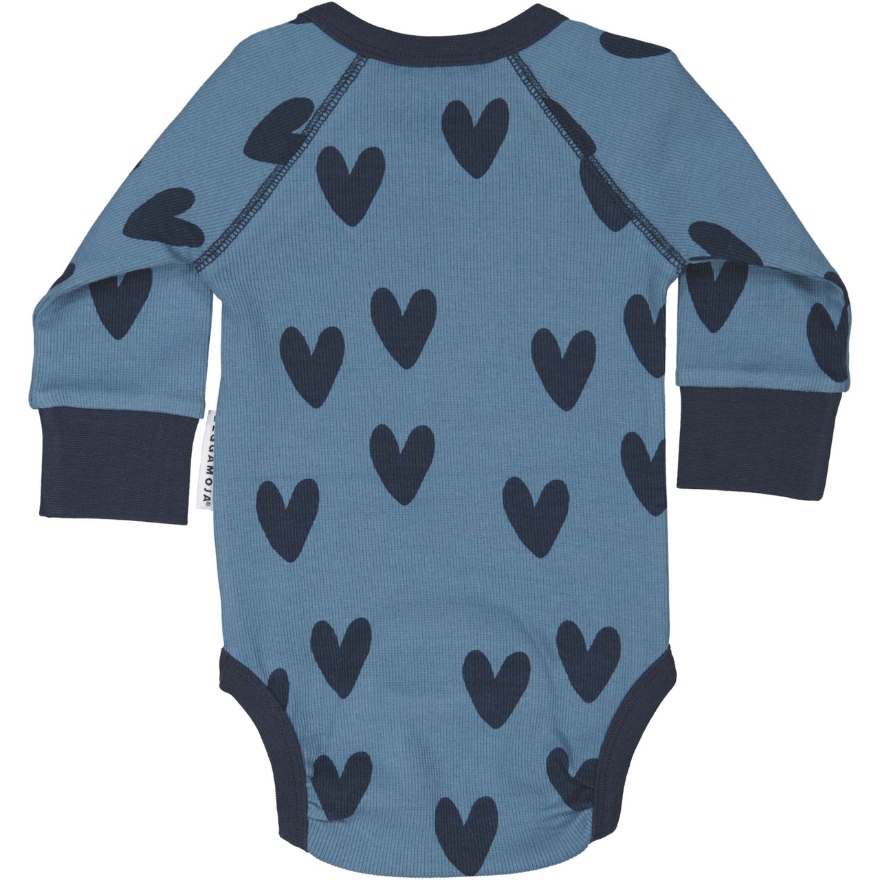 Body L.S Blue heart 50/56