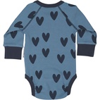 Body L.S Blue heart 50/56